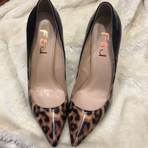 Leopard Print Pumps